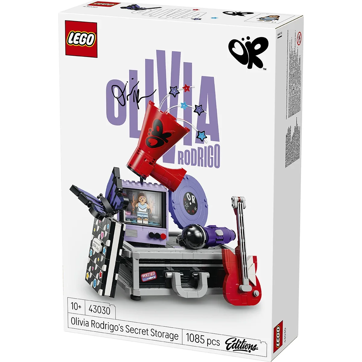 LEGO Editions Music Olivia Rodrigo's Secret Storage-43030