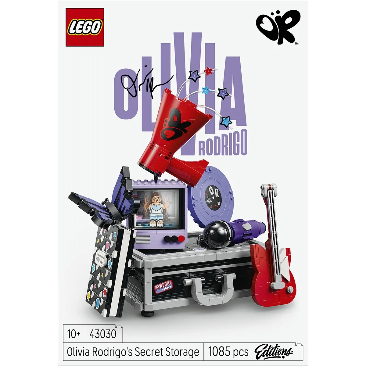 LEGO Editions Music Olivia Rodrigo's Secret Storage-43030