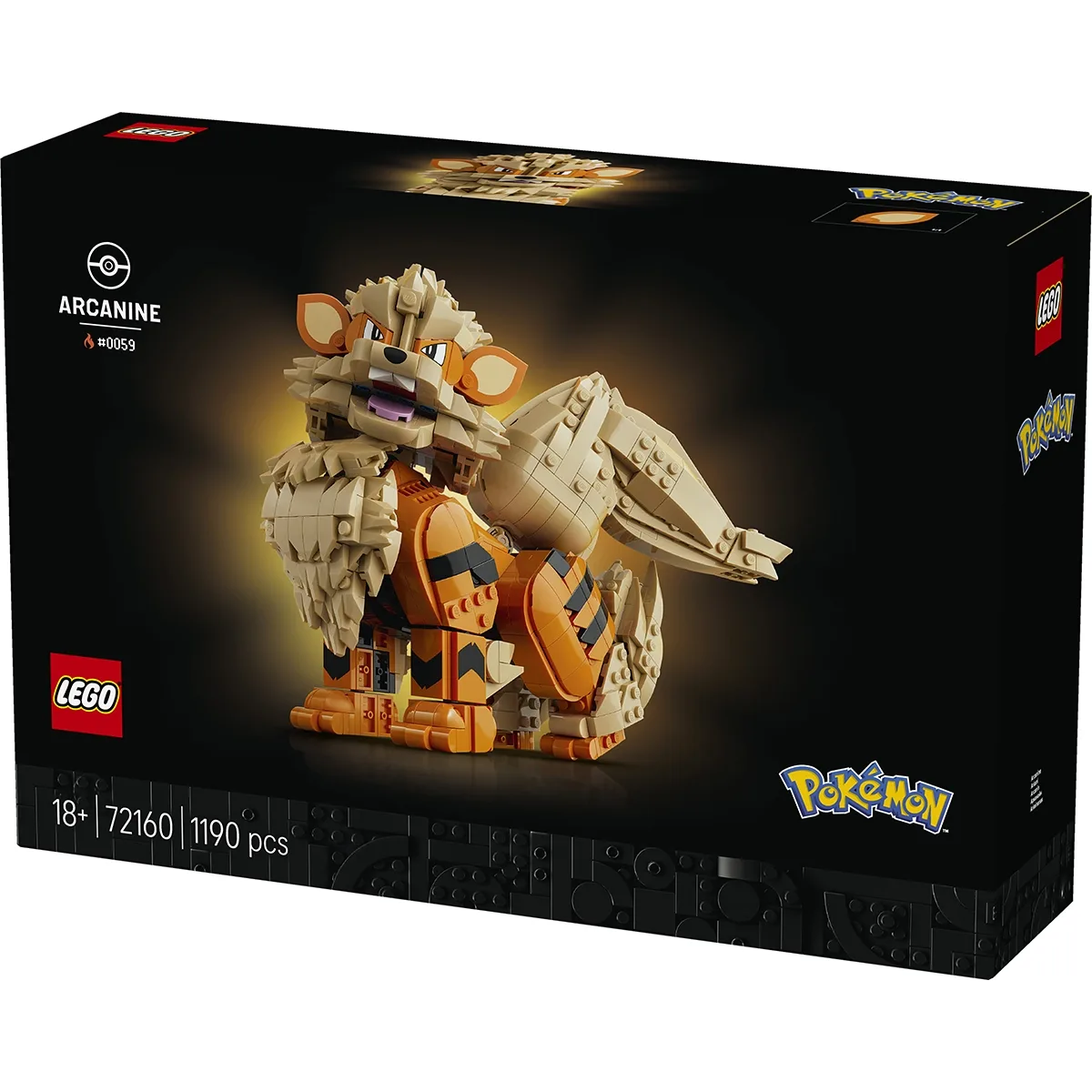 LEGO Pokemon Arcanine-72160