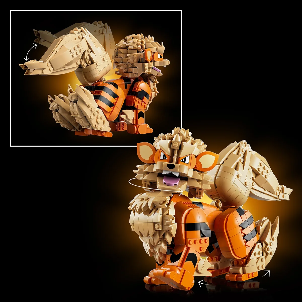 LEGO Pokemon Arcanine-72160