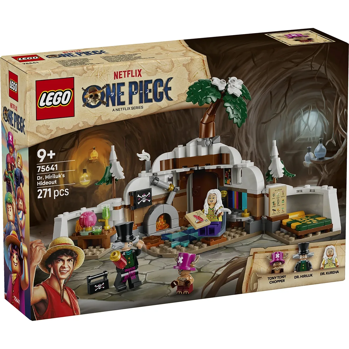 LEGO One Piece Dr. Hiriluk's Hideout-75641