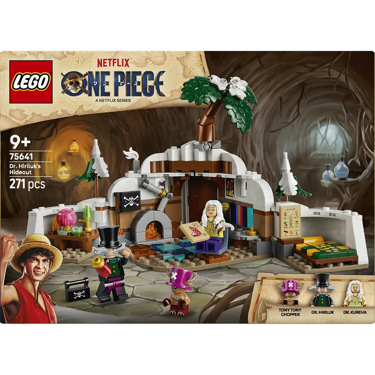 LEGO One Piece Dr. Hiriluk's Hideout-75641