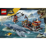 LEGO Jurassic World Mosasaurus Dinosaur Boat Attack-77983
