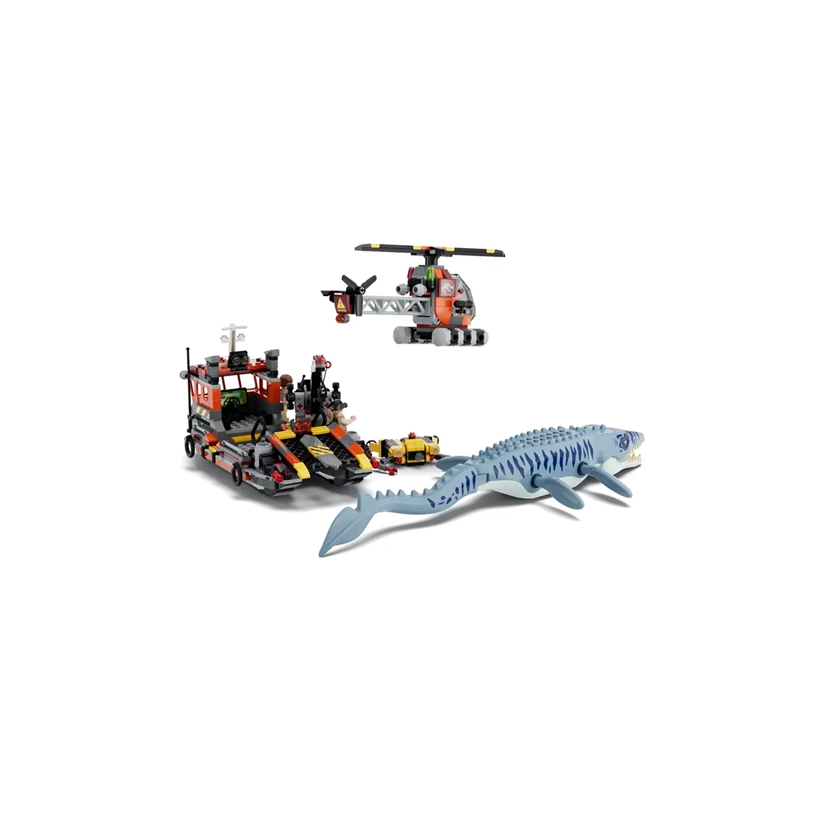 LEGO Jurassic World Mosasaurus Dinosaur Boat Attack-77983