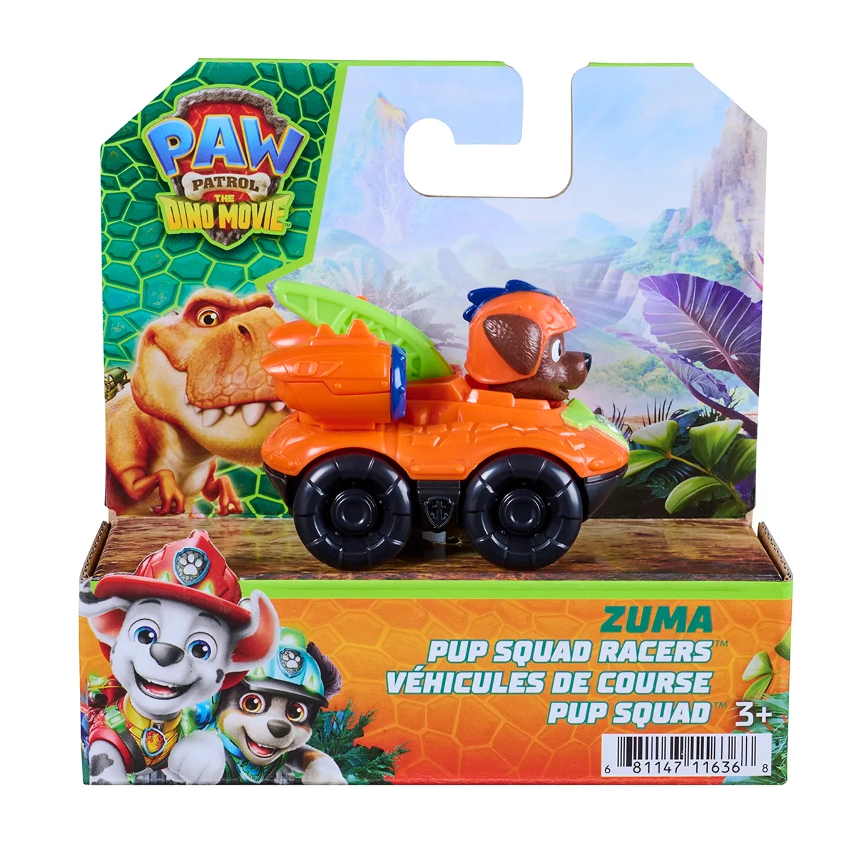 Paw Patrol Movie3 Dino Pup SquadRcr Assorted