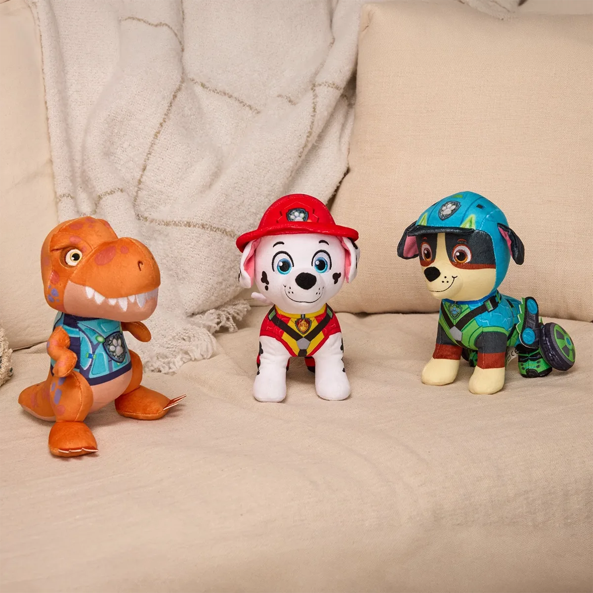Paw Patrol Movie3 Dino Plush Assorted CDU
