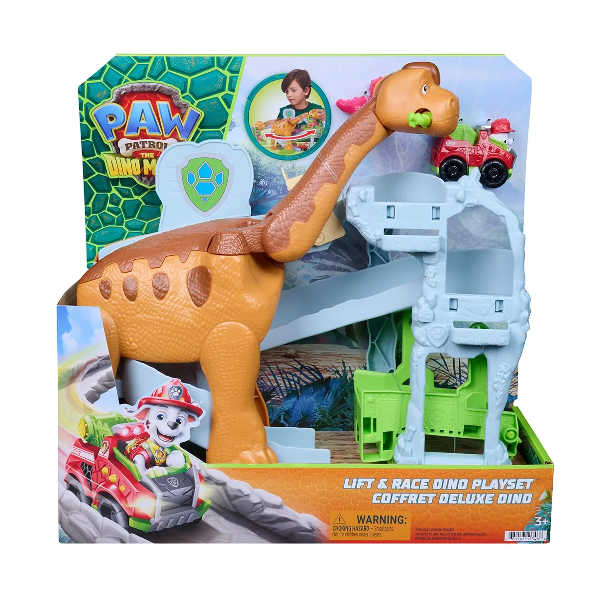 Paw Patrol Movie3 Dino Lift & Race Dino Playset