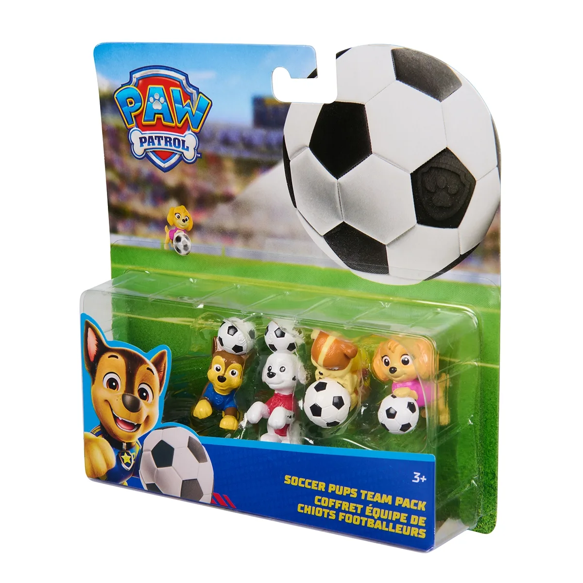 Paw Patrol Football Figure Pups Team Pack