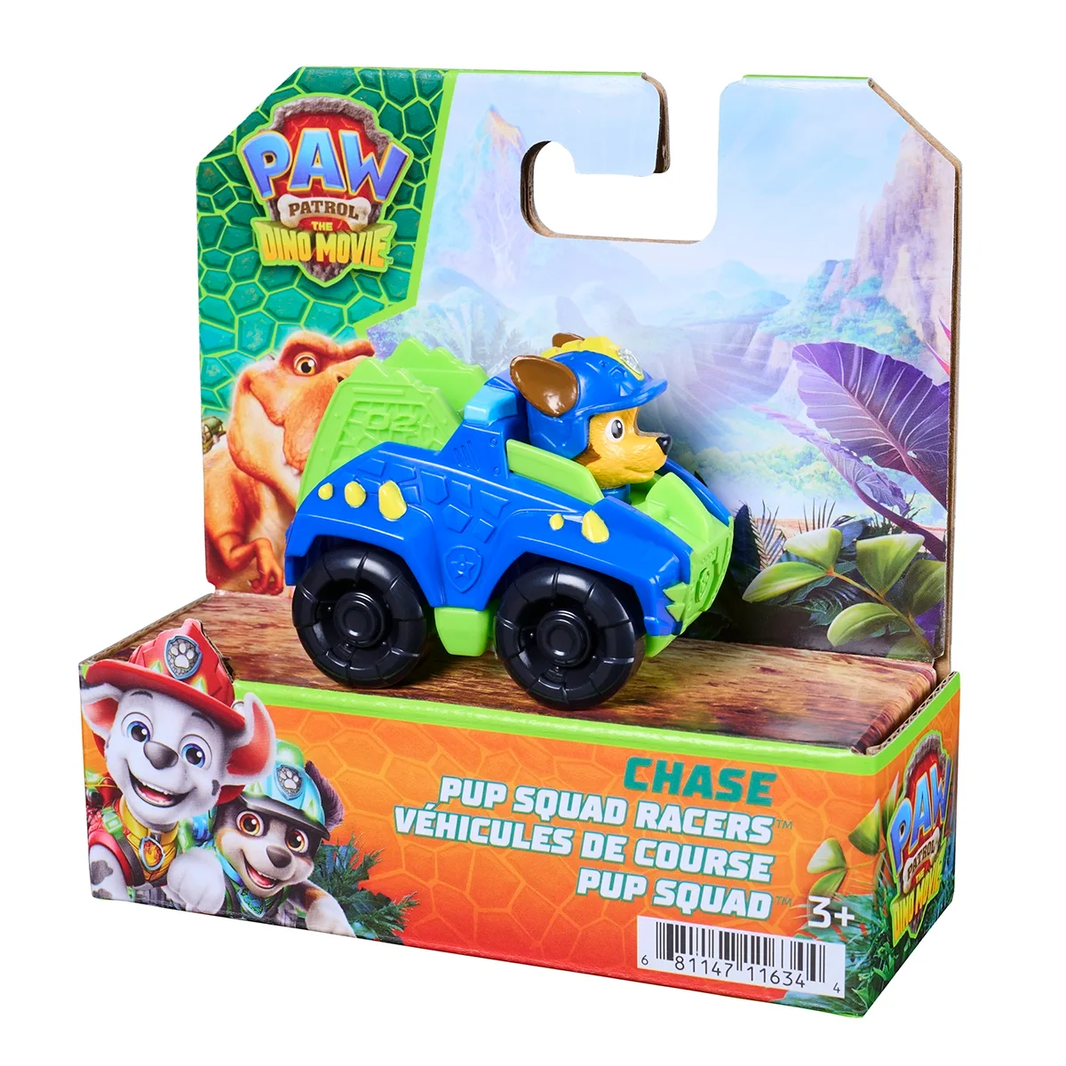 Paw Patrol Movie3 Dino Pup SquadRcr Assorted
