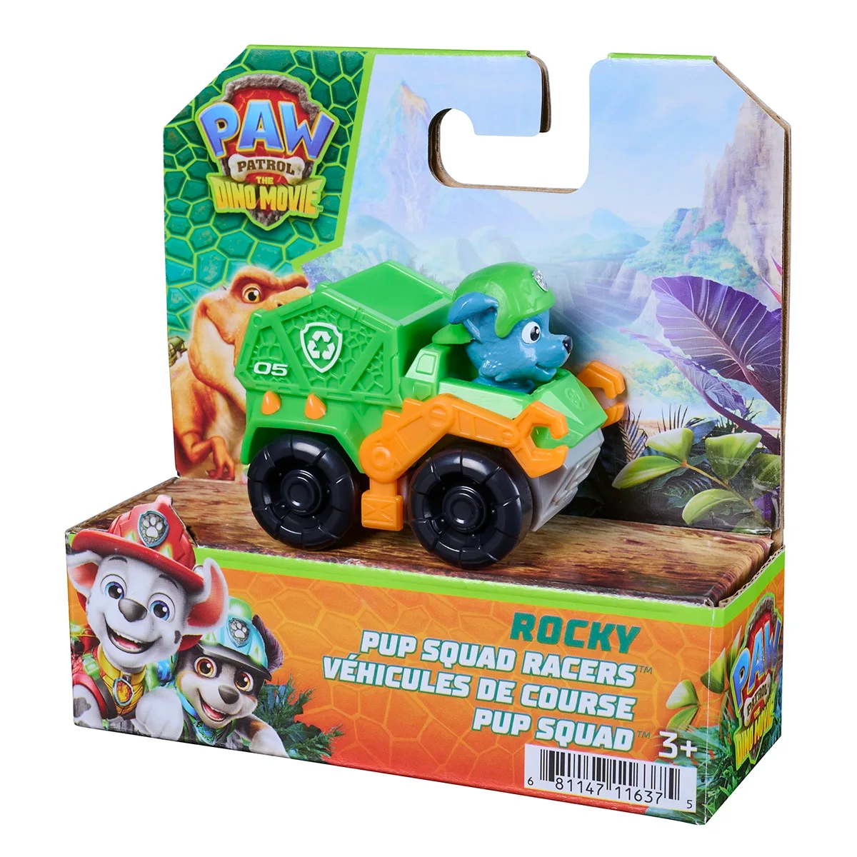 Paw Patrol Movie3 Dino Pup SquadRcr Assorted