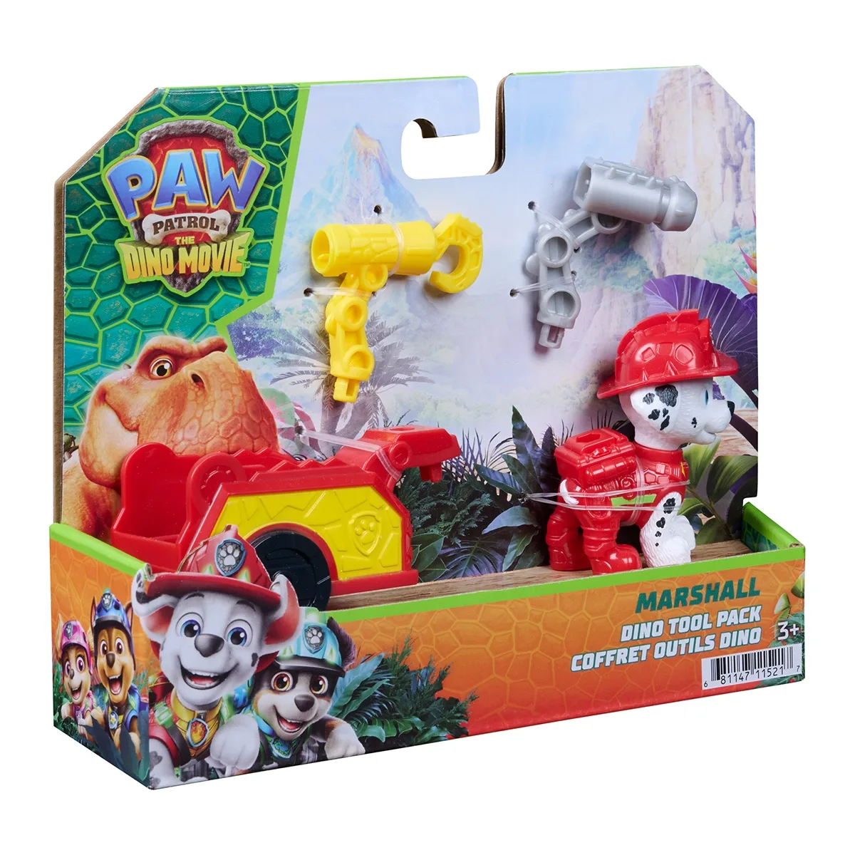 Paw Patrol Movie3 Dino Tool Pack  Assorted