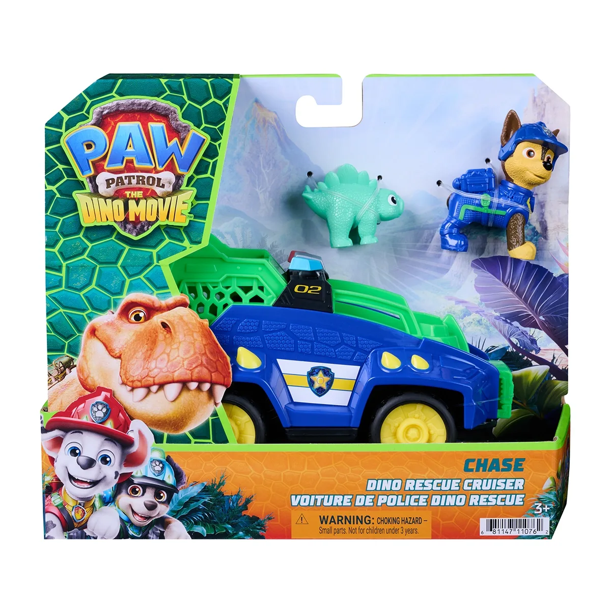 Paw Patrol Movie3 Dino Themed Vehicls Assorted