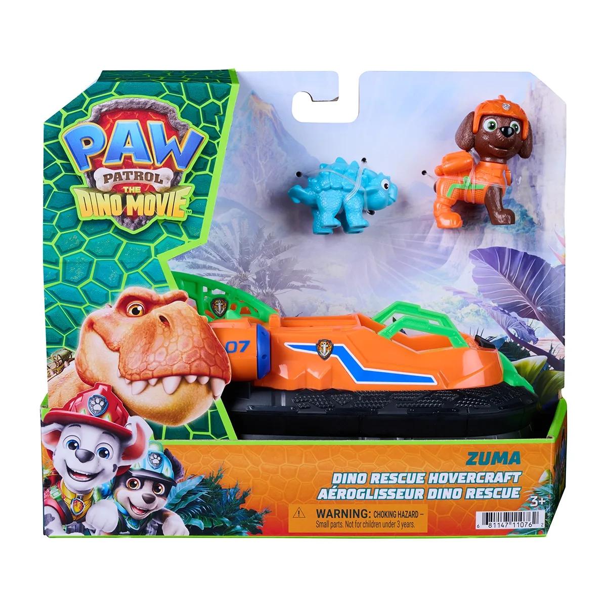 Paw Patrol Movie3 Dino Themed Vehicls Assorted
