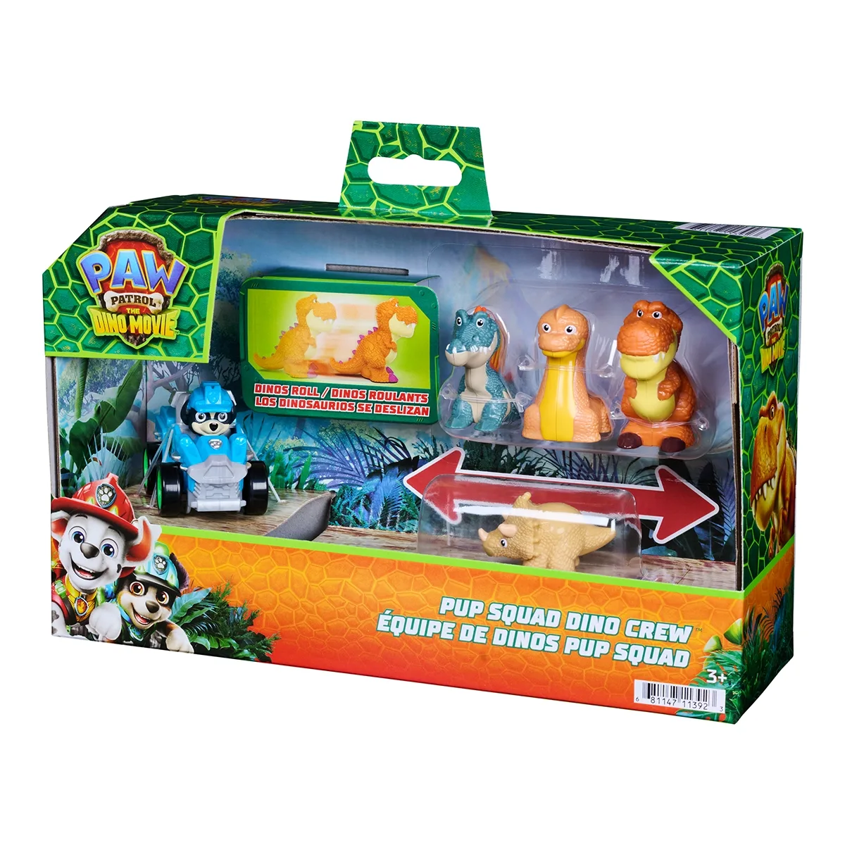 Paw Patrol Movie3 Dino Rex's Crew Pack