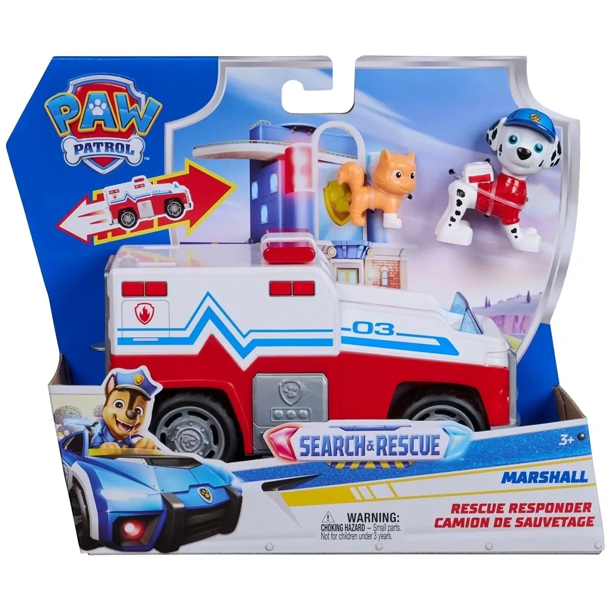 Paw Patrol Search & Rescue Themed Vehicle Assorted