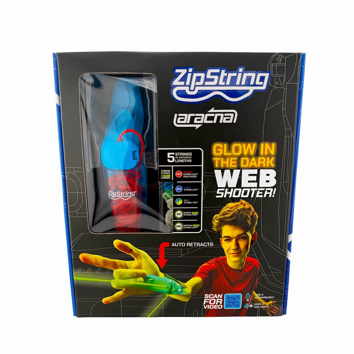 Zipstring Aracna