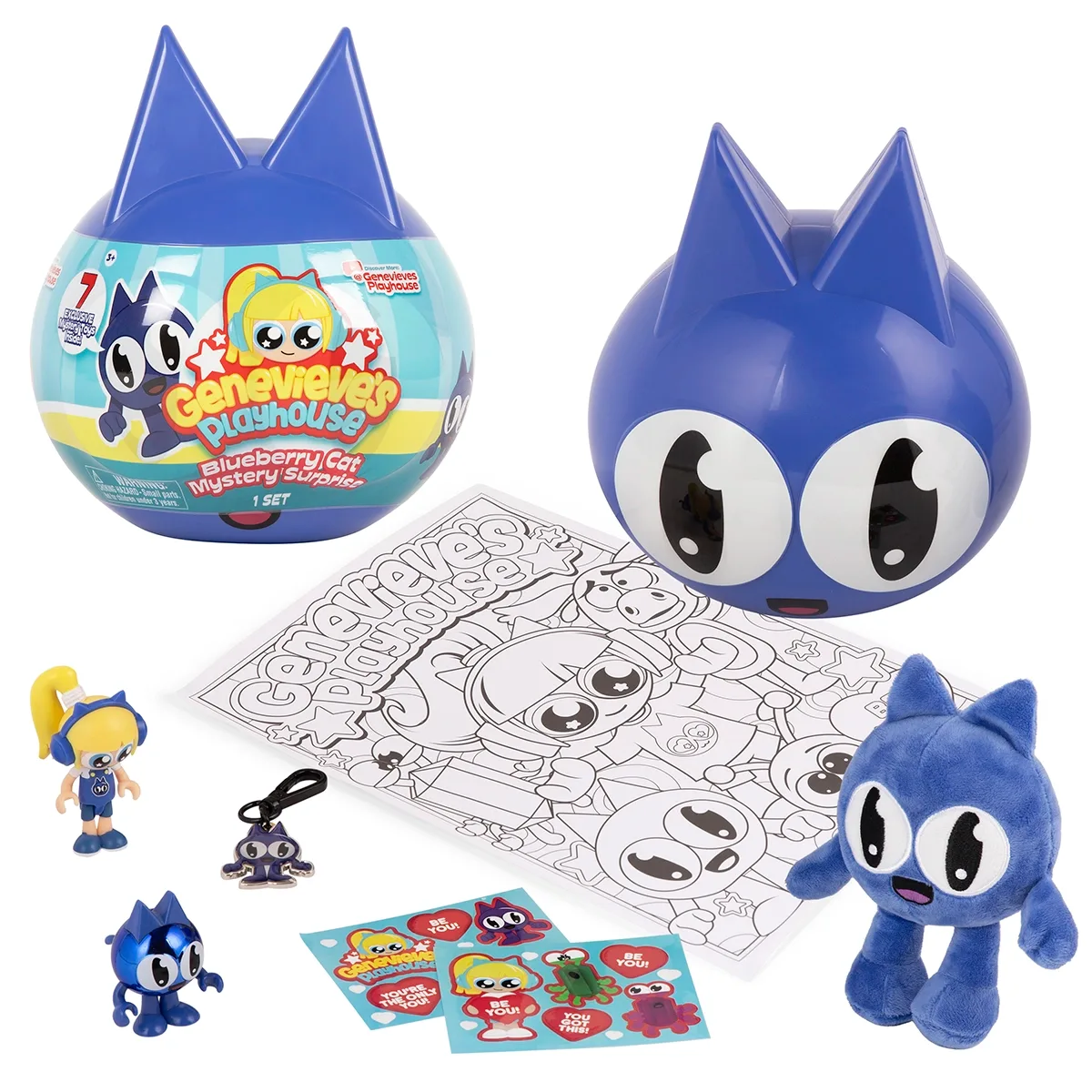 Genevieve's Playhouse Blueberry Cat Mystery Surprise