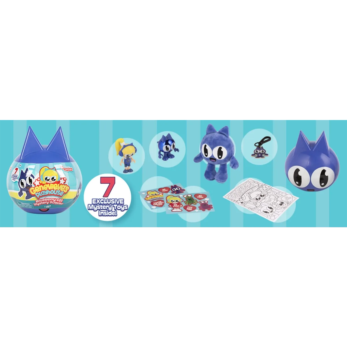 Genevieve's Playhouse Blueberry Cat Mystery Surprise