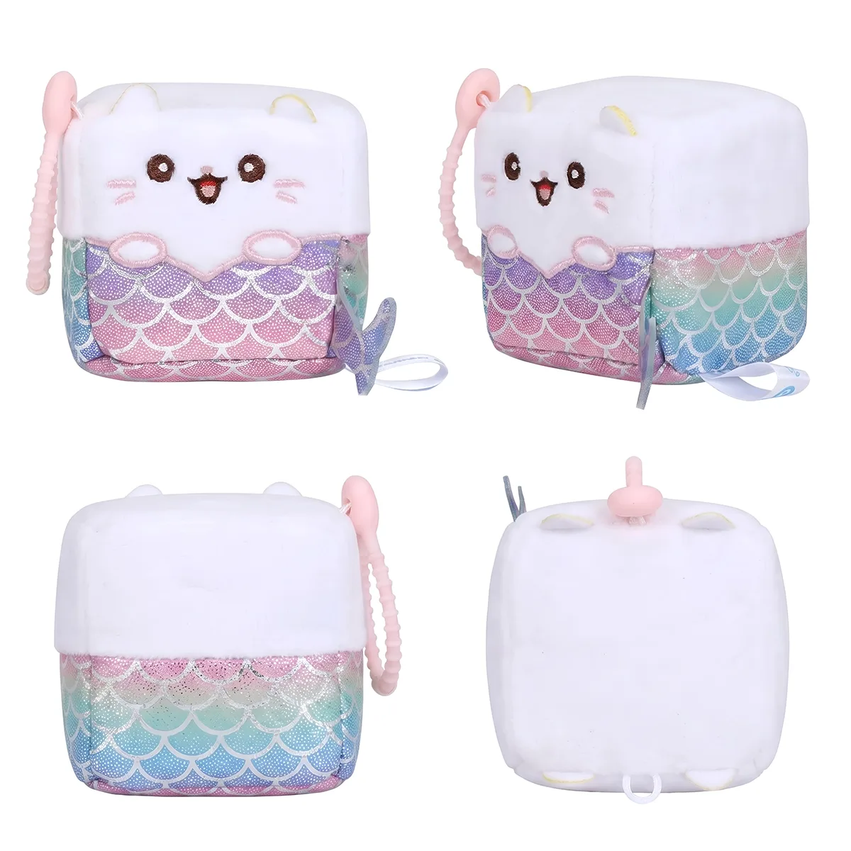 Square Pals Cat Mermaid 7cm