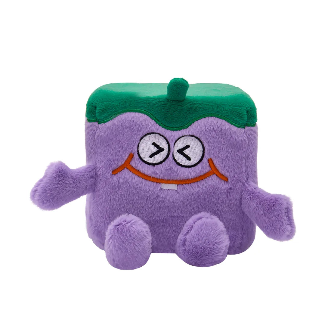 Square Pals Eggplant 10cm