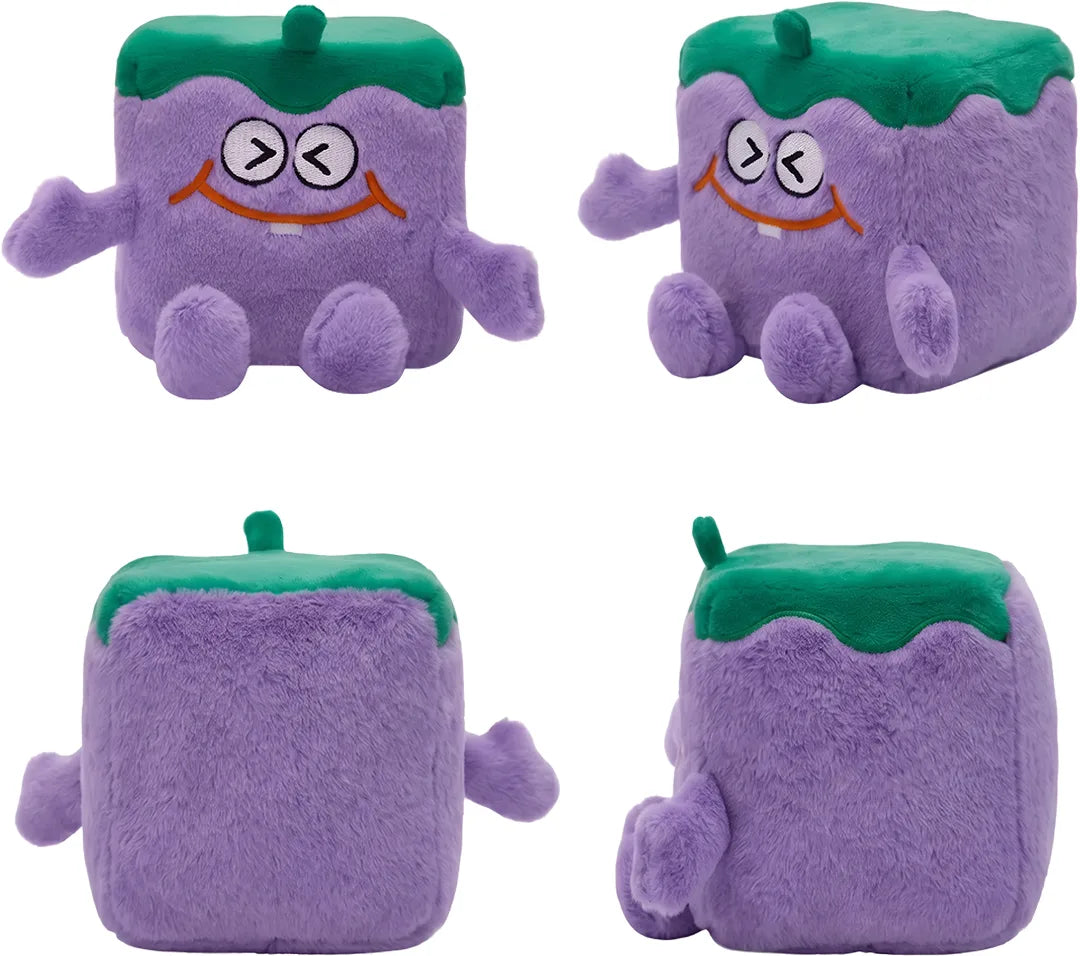Square Pals Eggplant 10cm