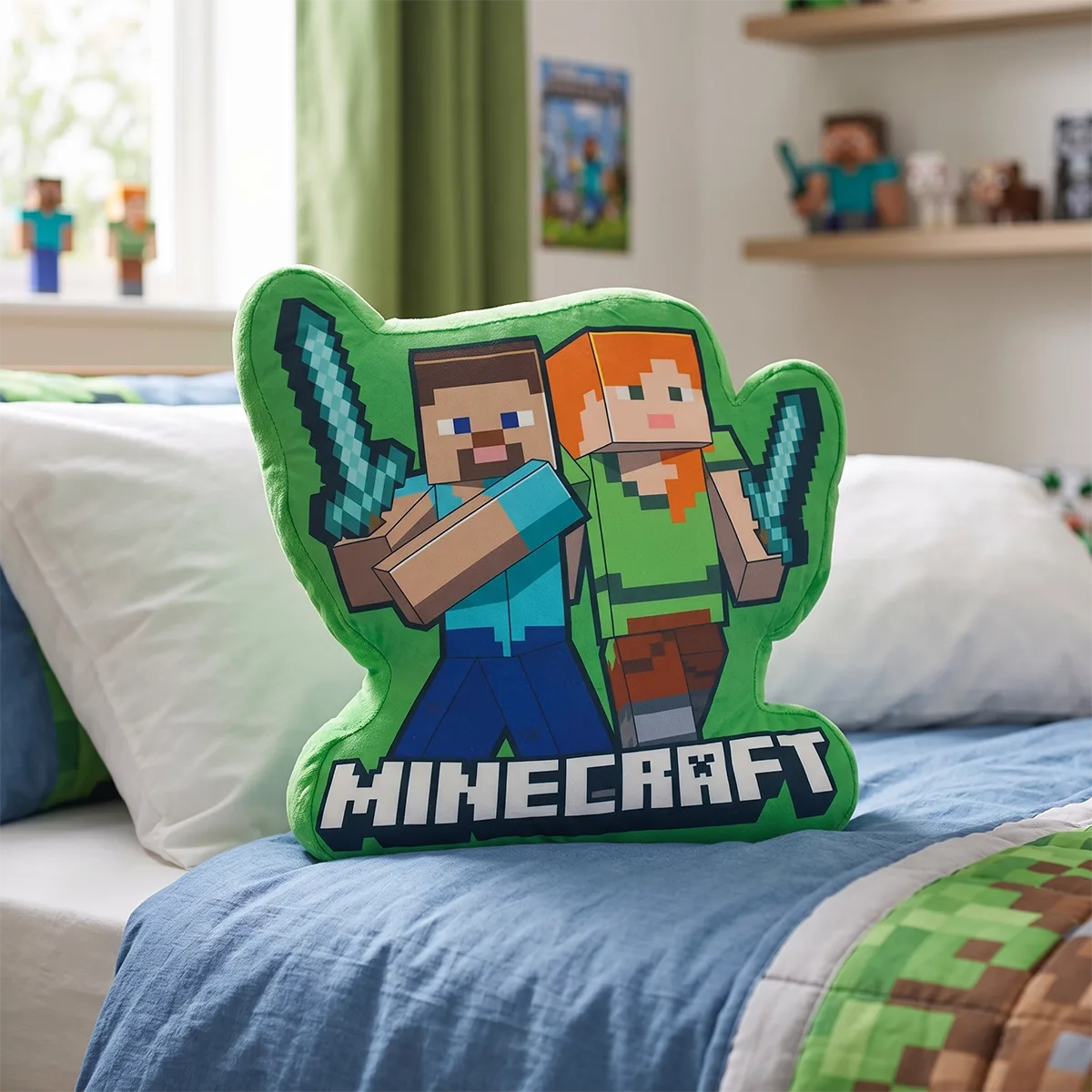 Minecraft 3D Cushions 40cm