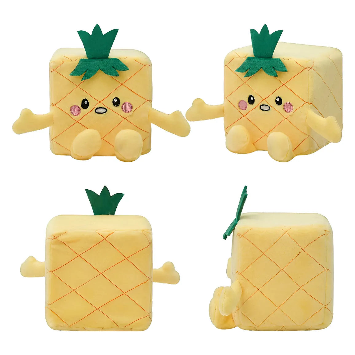 Square Pals Pineapple 10cm