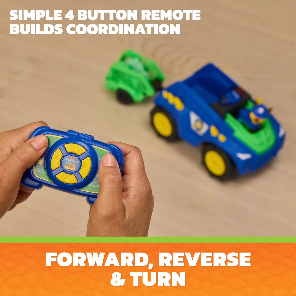 Paw Patrol Movie3 Dino Vehicle Tow&Dash