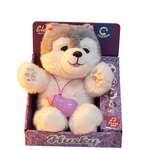 Crazon Interactive Plush Husky w/ Bottle