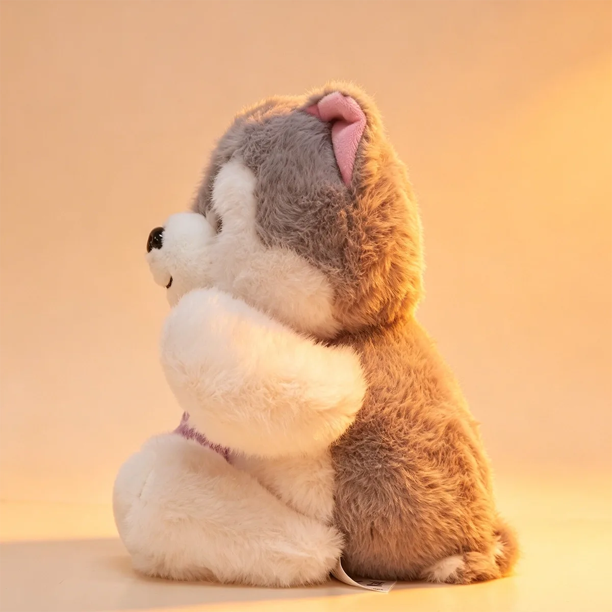 Crazon Interactive Plush Husky w/ Bottle