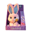 Crazon Interactive Plush The Magic Rabbit (White/Pink)