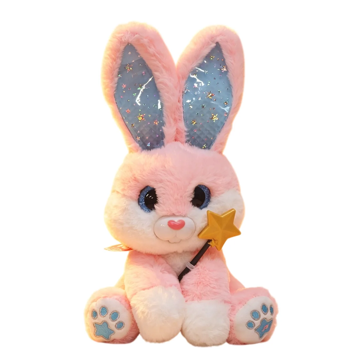 Crazon Interactive Plush The Magic Rabbit (White/Pink)