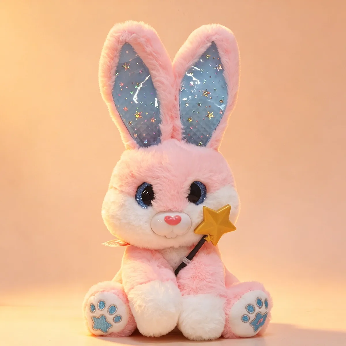 Crazon Interactive Plush The Magic Rabbit (White/Pink)