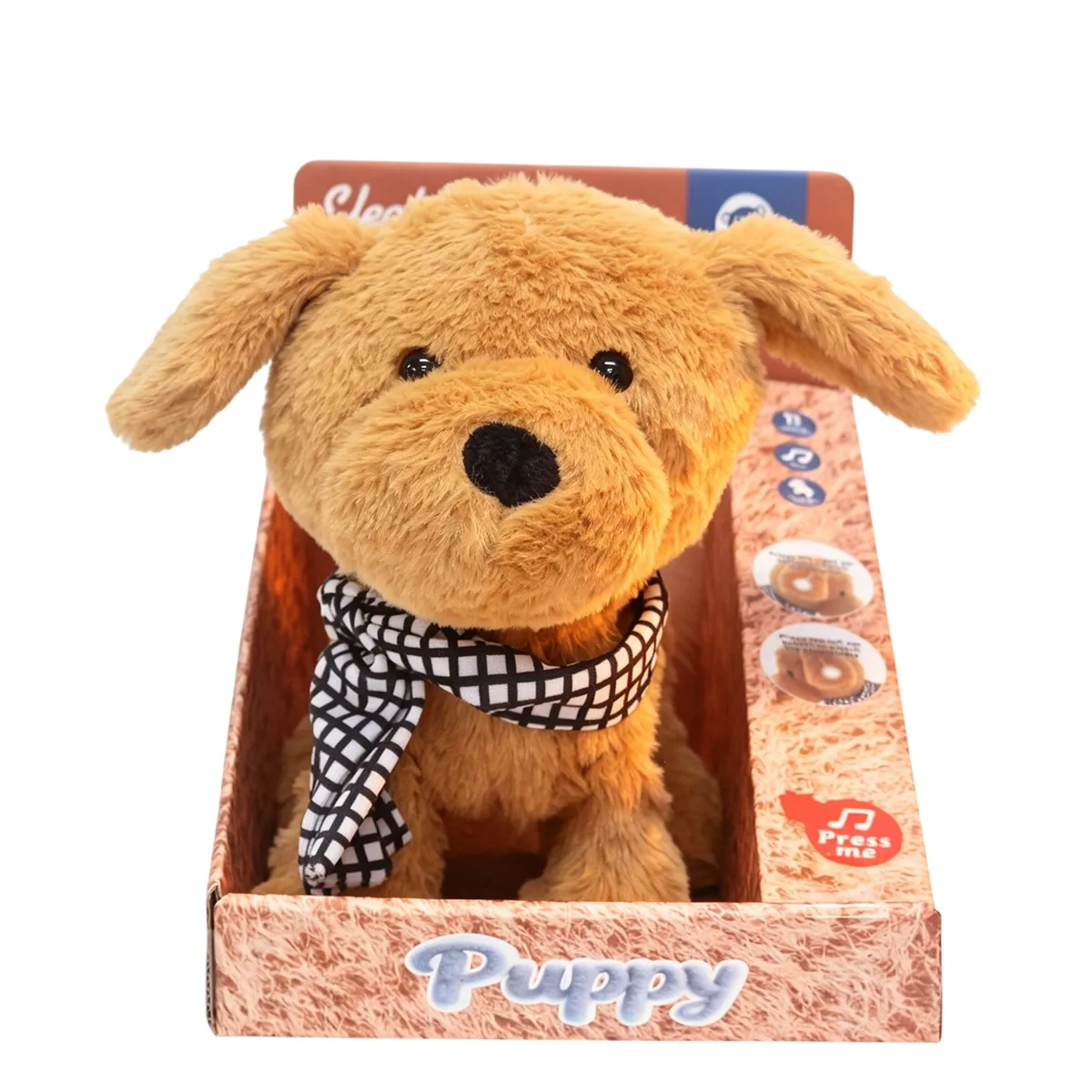 Crazon Interactive Plush Voice Puppy Dog