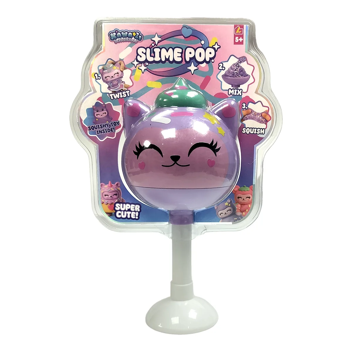 Kawaee Shake N Slime Cuties Lolipop