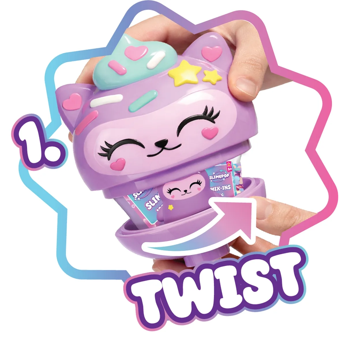 Kawaee Shake N Slime Cuties Lolipop