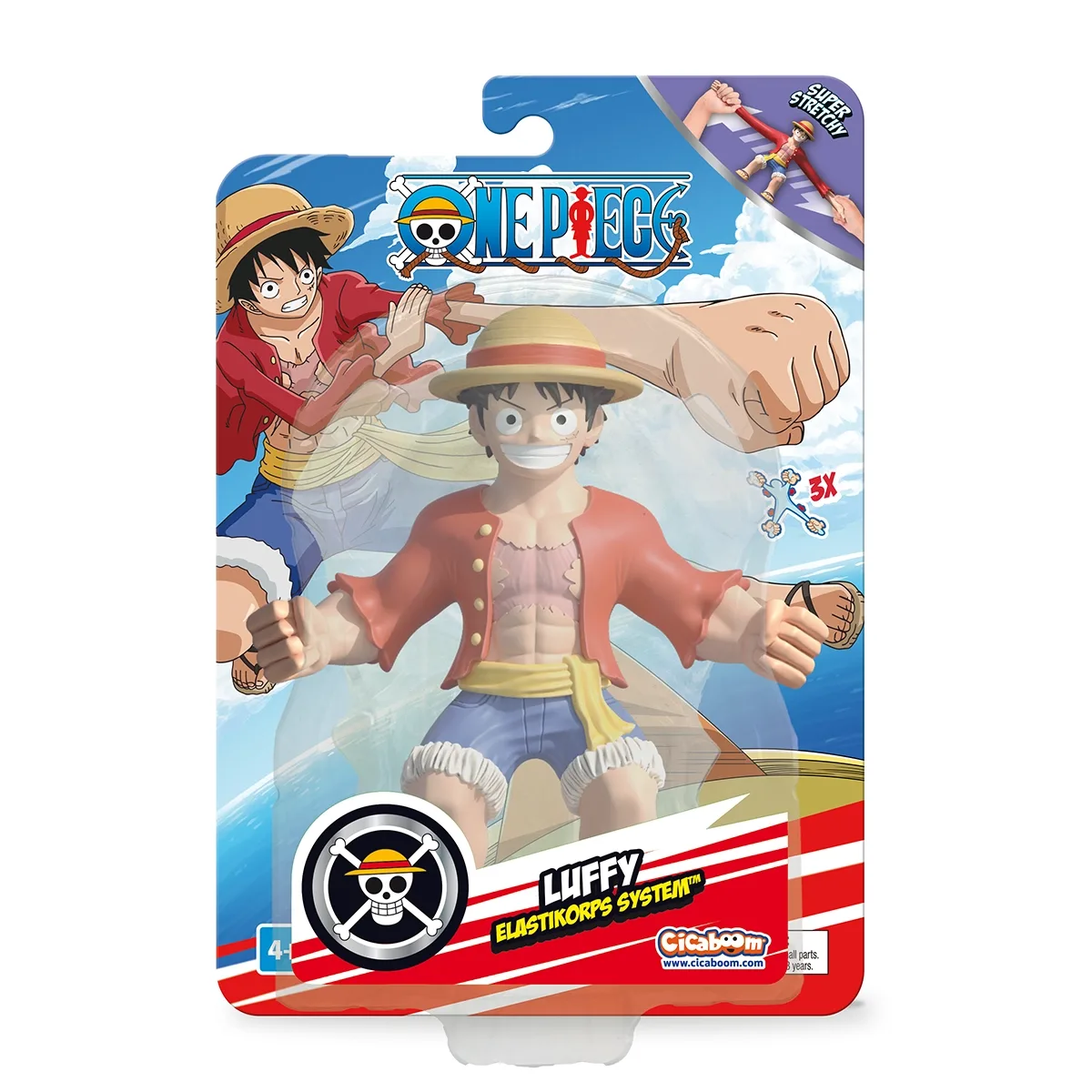 Onepiece Elastikorps Fighter Luffy Classic Blister 12cm (PDQ)