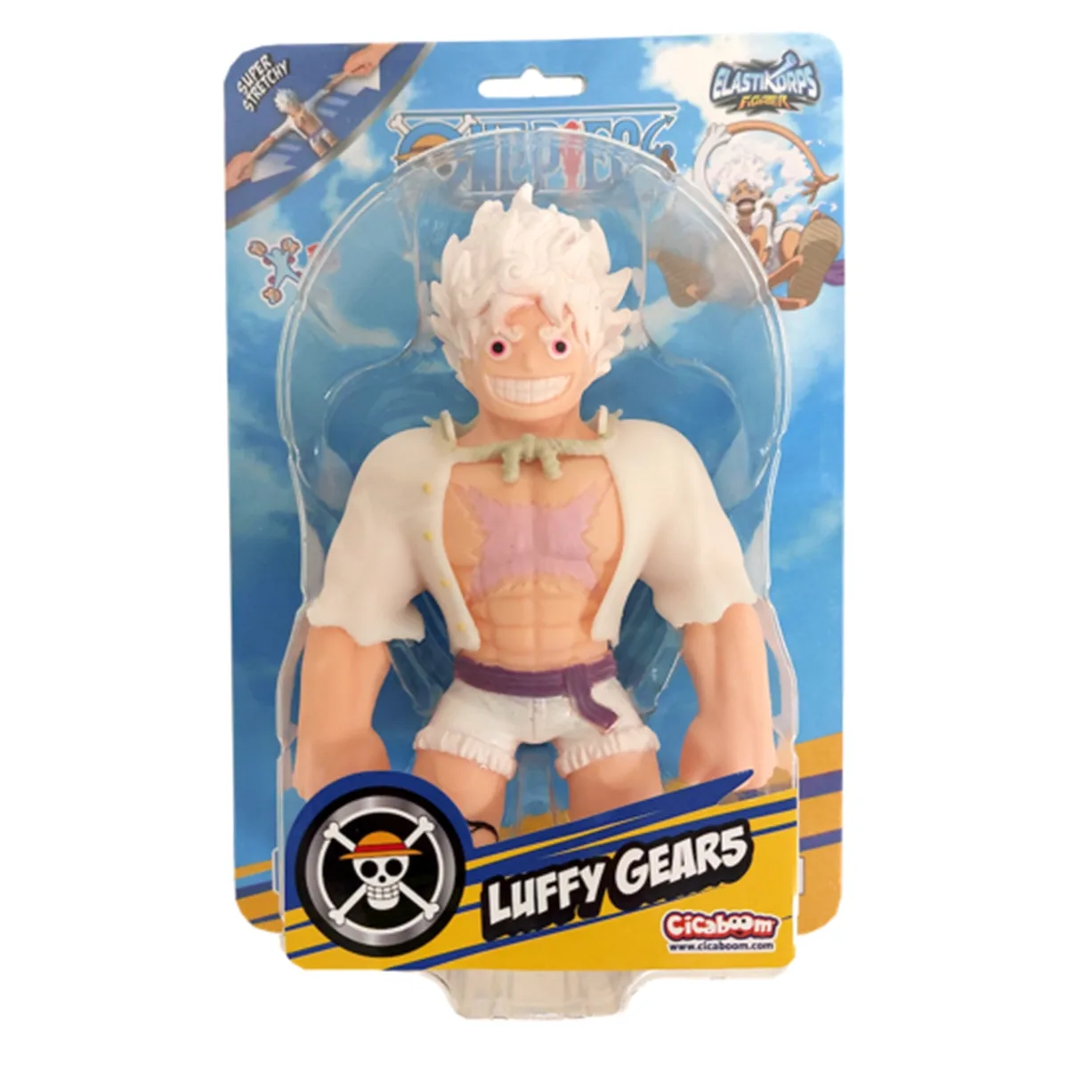 One Piece Elasticorps 12cm Luffy Gear5 (PDQ)