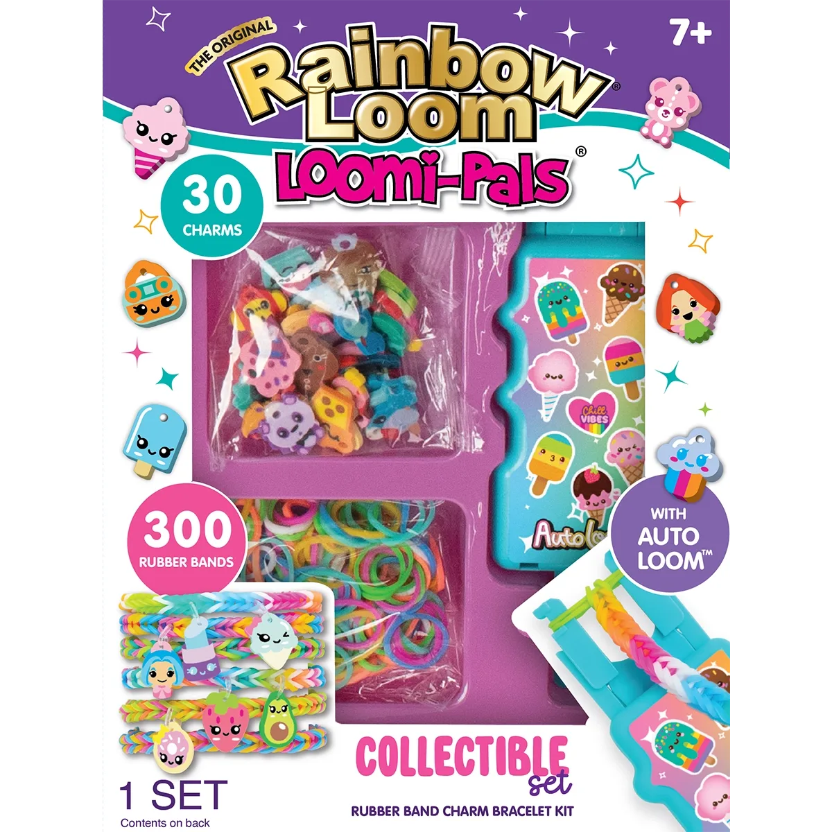 Rainbow Loom Loomi Pals Bracelet Kit (Auto Loom)