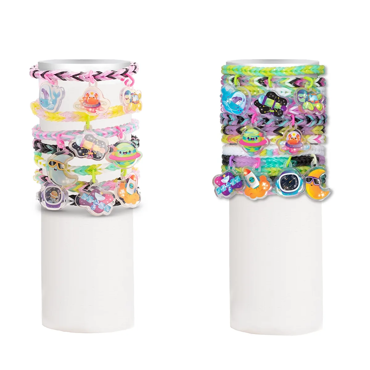 Rainbow Loom Glitter Galaxy Cute-Tique