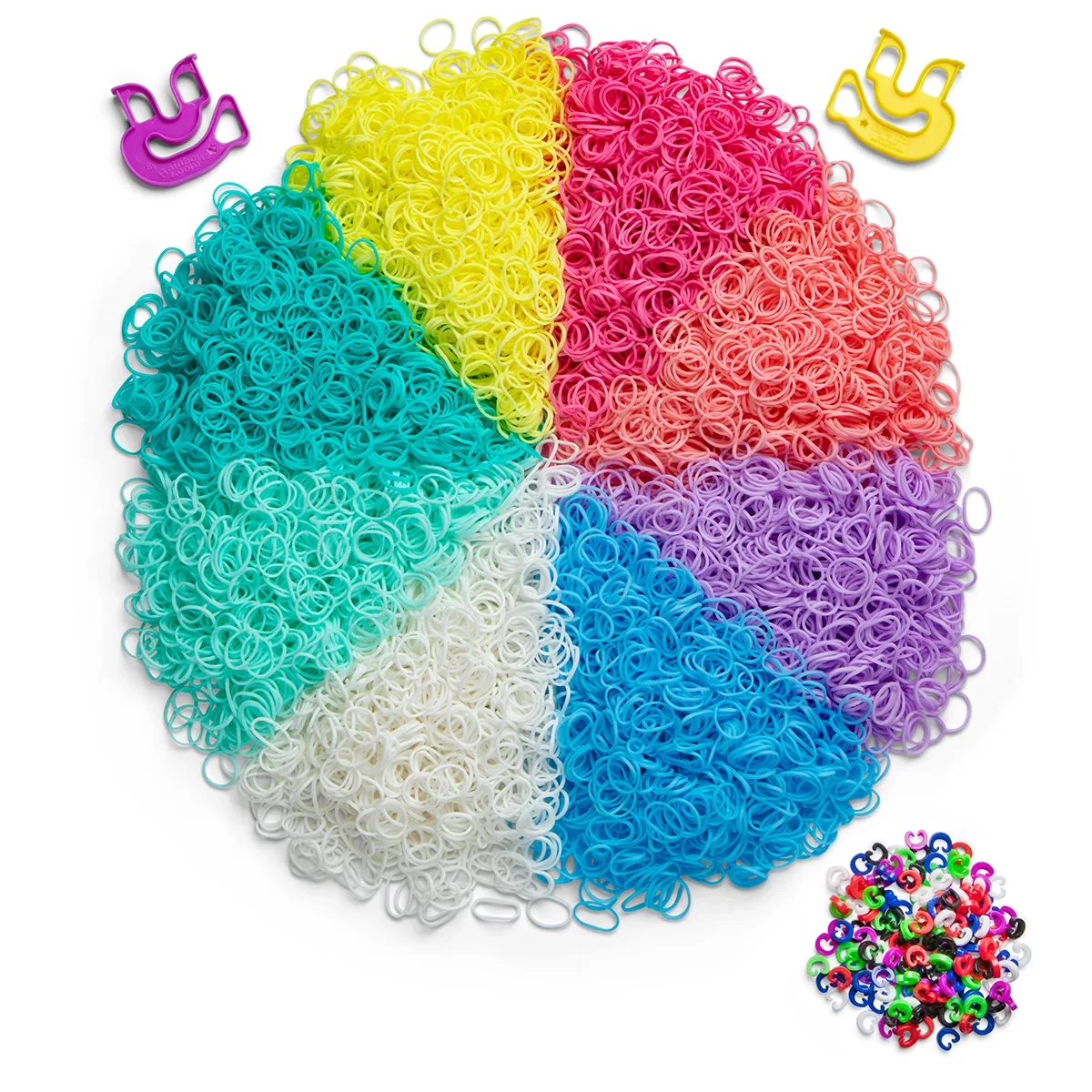 Rainbow Loom Treasure Box Pastel