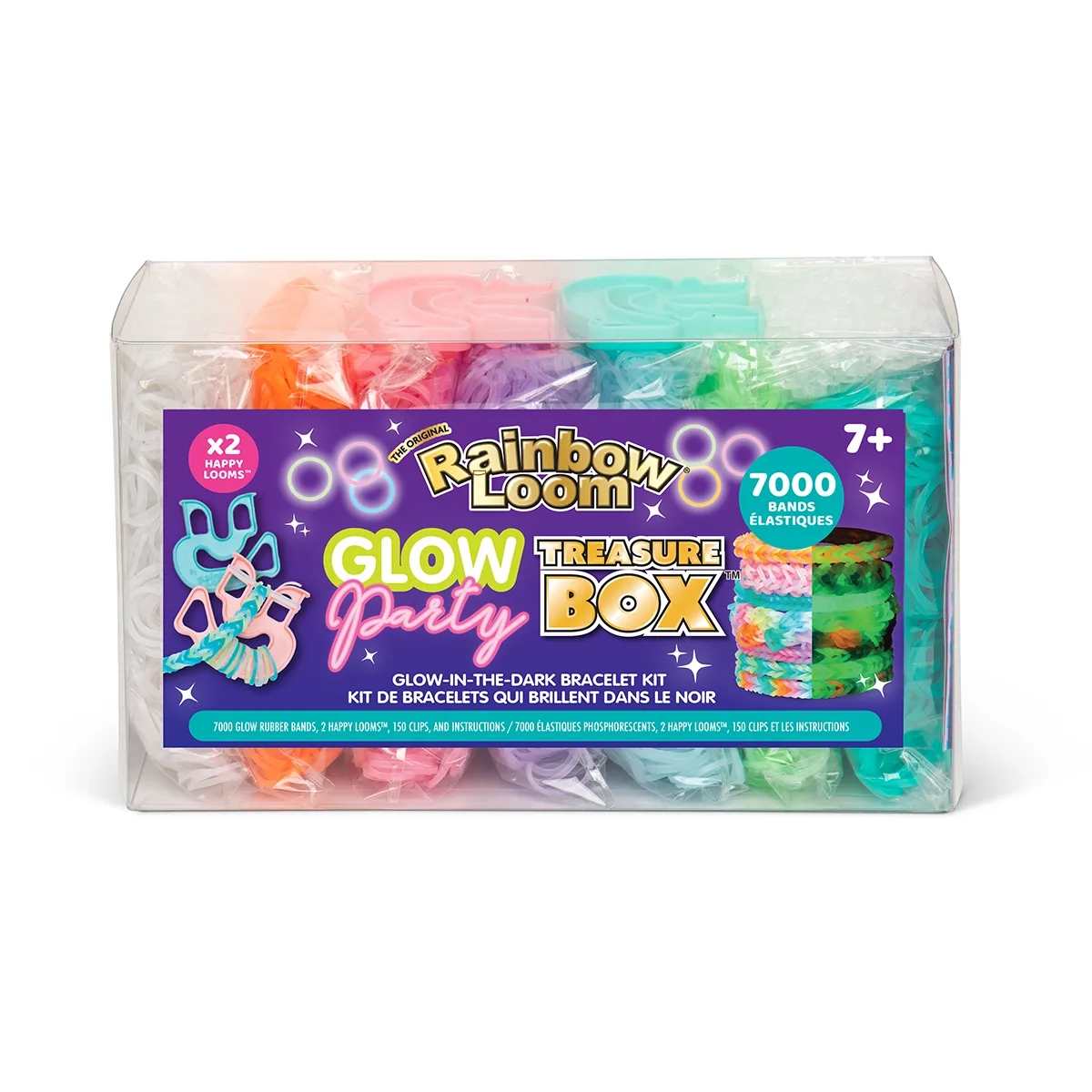 Rainbow Loom Glow In The Dark Treasure Box
