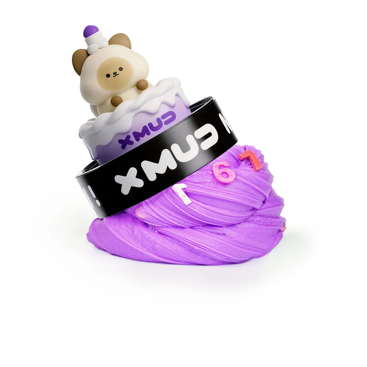 X Mud Capsule Slime Cake Cat