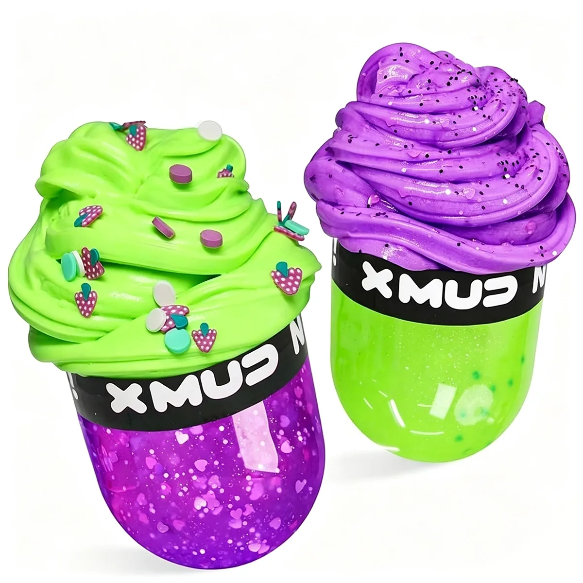 X Mud Capsule Slime Flashing Grape
