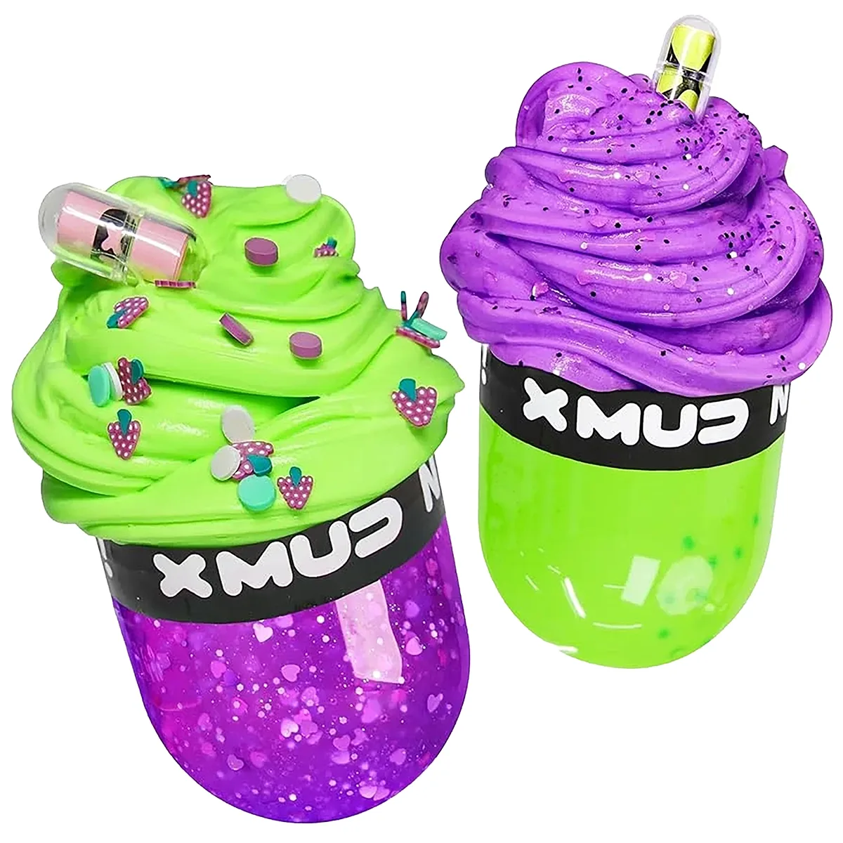 X Mud Capsule Slime Flashing Grape