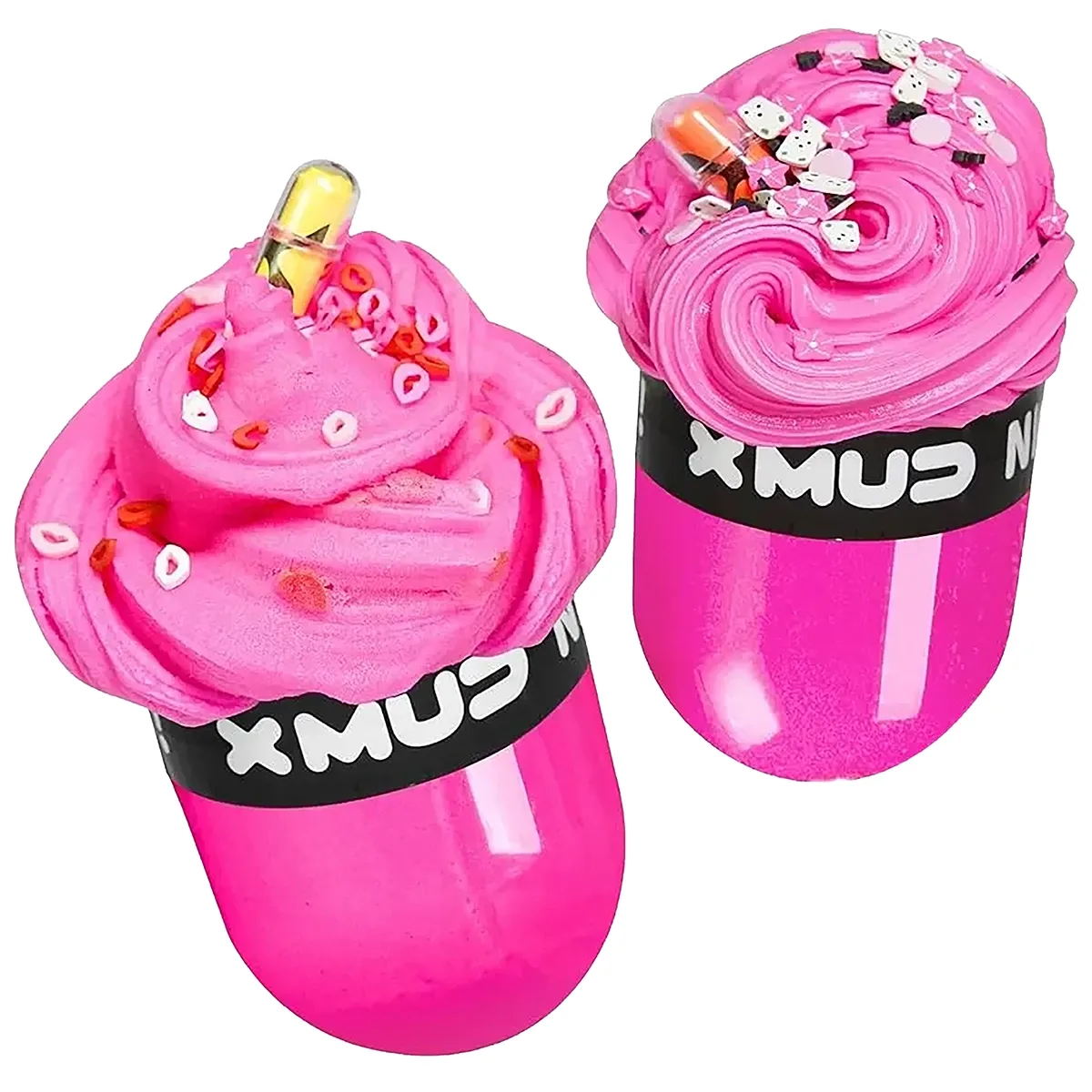 X Mud Capsule Slime Pink Baby