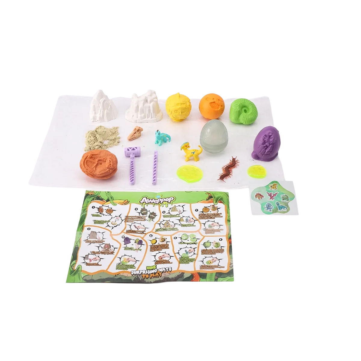Aweppop Dino Bonanza Bucket