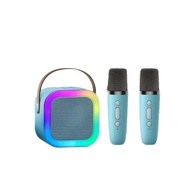 BLUETOOTH KARAOKE SET BLUE 3YRS+