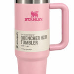 Stainless Steel Insulated Drinking Straw Cup PINK 887ML 3YRS+