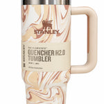Stainless Steel Insulated Drinking Straw Cup WHITE 887ML 3YRS+